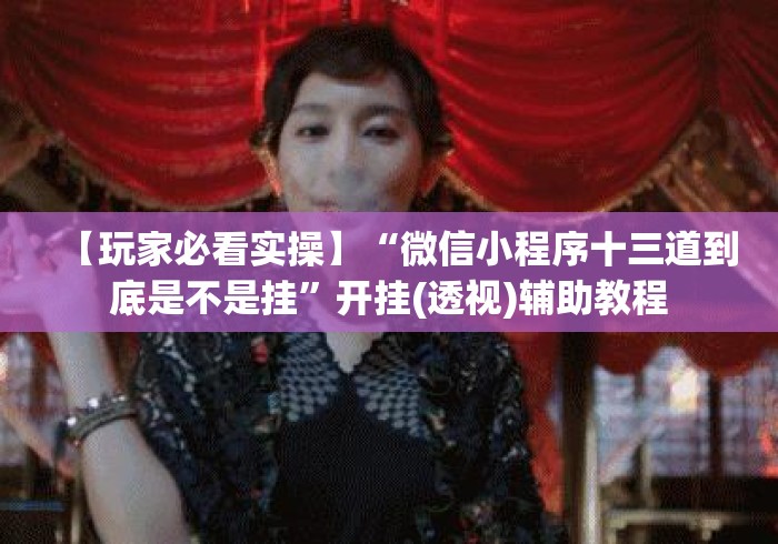 【玩家必看实操】“微信小程序十三道到底是不是挂”开挂(透视)辅助教程 【玩家必看实操】“微信小程序十三道到底是不是挂”开挂(透视)辅助教程