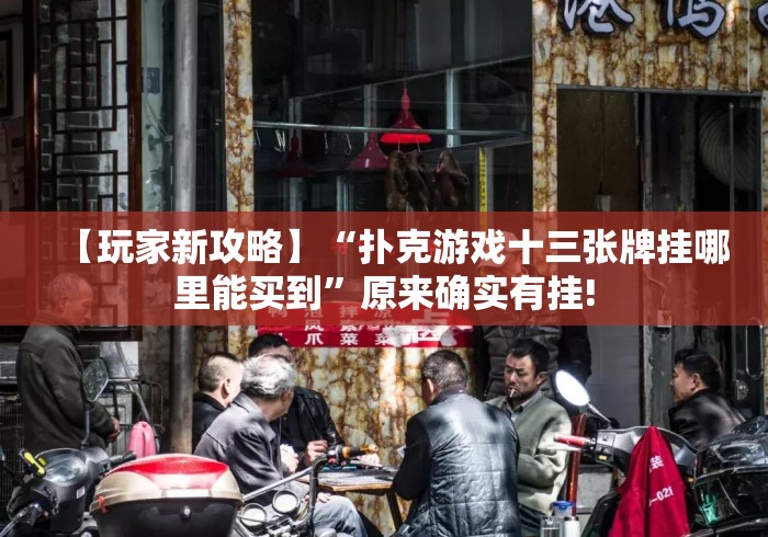 【玩家新攻略】“扑克游戏十三张牌挂哪里能买到”原来确实有挂!